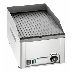 Bartscher Elektryczna płyta grillowa 320 x 480 mm, ryflowana, 3 kW, nastawna Bartscher Elektryczna płyta grillowa 320 x 480 mm, ryflowana, 3 kW, nastawna