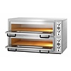 Bartscher Piec do pizzy 2-komorowy elektryczny 12 kW, 12 x Ø 30 cm