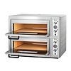 Bartscher Double Deck Electric Pizza Oven 10 kW, 8 x Ø 30 cm, Full Chamotte Bartscher Double Deck Electric Pizza Oven 10 kW, 8 x Ø 30 cm, Full Chamotte