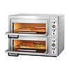 Bartscher Double Deck Electric Pizza Oven 10 kW, 8 x Ø 30 cm, Full Chamotte Bartscher Double Deck Electric Pizza Oven 10 kW, 8 x Ø 30 cm, Full Chamotte