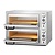Bartscher Double Deck Electric Pizza Oven 10 kW, 8 x Ø 30 cm