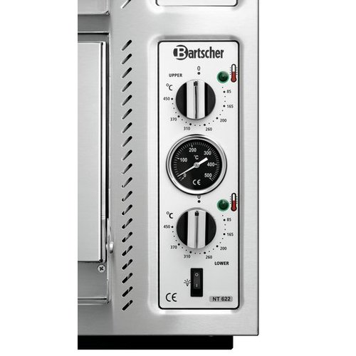 Bartscher Double Deck Electric Pizza Oven 10 kW, 8 x Ø 30 cm Bartscher Double Deck Electric Pizza Oven 10 kW, 8 x Ø 30 cm