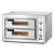 Bartscher Double Deck Electric Pizza Oven 6 kW, 8 x Ø 25 cm