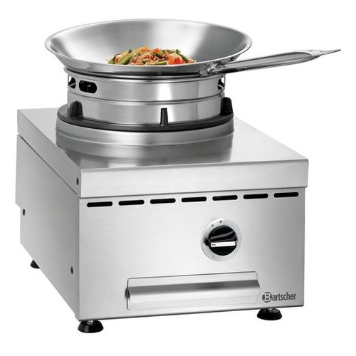 Bartscher Countertop Gas Wok Cooker z 1 Burner, 11,5 kW Bartscher Countertop Gas Wok Cooker z 1 Burner, 11,5 kW