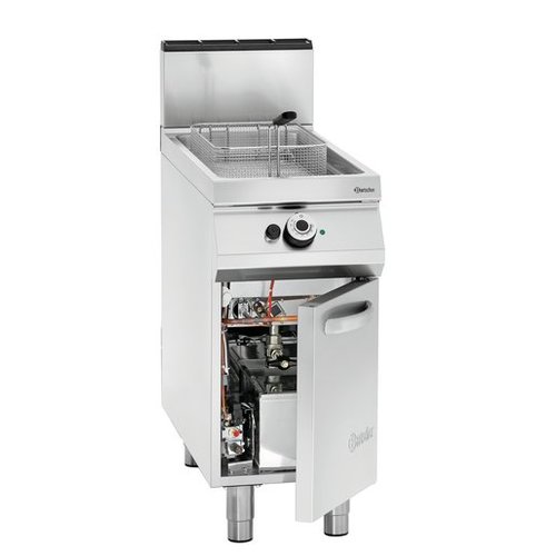 Bartscher Frytownica gazowa stacjonarna, drzwi skrzydłowe 20 L, 18 kW Bartscher Frytownica gazowa stacjonarna, drzwi skrzydłowe 20 L, 18 kW
