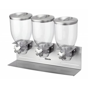 Bartscher 3-piece cereal dispenser Bartscher 3-piece cereal dispenser