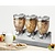 Bartscher 3-piece cereal dispenser