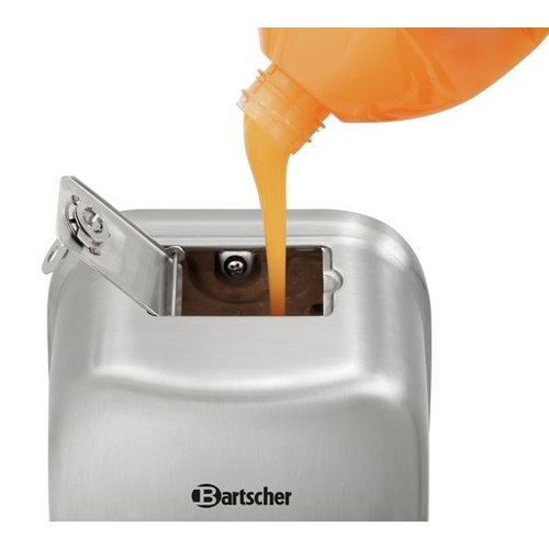 Bartscher Automatyczny bezdotykowy dozownik do mydła 1 L, srebrny