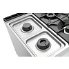 Bartscher Gas Cooker z 6 Double Burner on an Open Base, 37,5 kW Bartscher Gas Cooker z 6 Double Burner on an Open Base, 37,5 kW