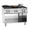 Bartscher Gas Cooker z 6 Double Burner on an Open Base, 37,5 kW Bartscher Gas Cooker z 6 Double Burner on an Open Base, 37,5 kW