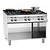 Bartscher Gas Cooker z 6 Double Burner on an Open Base, 37,5 kW