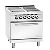 Bartscher Electric Cooker with 4 Hot Plates and Electric Convection Oven GN 2/1, 21,6 kW Bartscher Electric Cooker with 4 Hot Plates and Electric Convection Oven GN 2/1, 21,6 kW