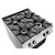 Bartscher Gas Cooker with 4 Burners on an Open Base, 24,5 kW