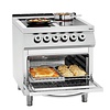 Bartscher Electric Cooker z 4 Hot Zones and Electric Oven GN 2/1, 21,6 kW Bartscher Electric Cooker z 4 Hot Zones and Electric Oven GN 2/1, 21,6 kW