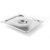 Hendi Stainless Steel Gastronorm Lid 2/3 Notched