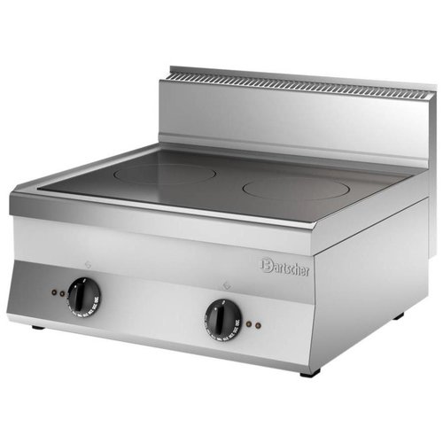 Bartscher Kuchnia indukcyjna nastawna z 2 polami grzewczymi ø 220 mm, 10 kW Bartscher Kuchnia indukcyjna nastawna z 2 polami grzewczymi ø 220 mm, 10 kW