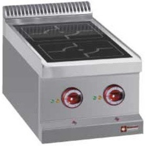 Diamond Countertop Double Induction Cooker ø 220 mm, 7 kW Diamond Countertop Double Induction Cooker ø 220 mm, 7 kW