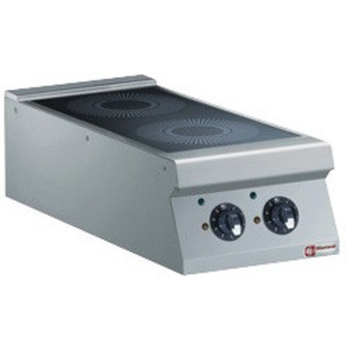 Diamond Countertop Double Induction Cooker ø 220 mm, 10 kW Diamond Countertop Double Induction Cooker ø 220 mm, 10 kW