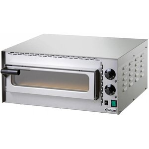 Bartscher Single Deck Electric Pizza Oven 2 kW, 1 x Ø 35 cm, with Glass Bartscher Single Deck Electric Pizza Oven 2 kW, 1 x Ø 35 cm, with Glass