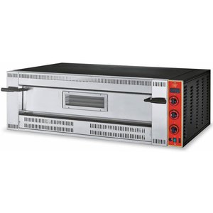 GGF Piec do pizzy 1-komorowy gazowy 19,4 kW, 6 x Ø 36 cm GGF Piec do pizzy 1-komorowy gazowy 19,4 kW, 6 x Ø 36 cm