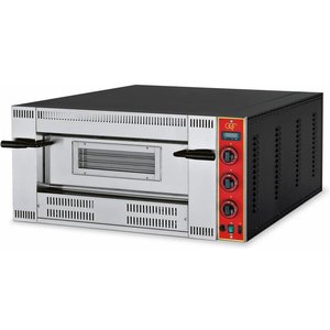 GGF Piec do pizzy 1-komorowy gazowy 19,4 kW, 6 x Ø 36 cm