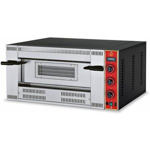 GGF Piec do pizzy 1-komorowy gazowy 14.7 kW, 4 x Ø 36 cm