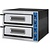 GGF Double Deck Electric Pizza Oven 14,4 kW, 12 x Ø 30 cm, 230 V