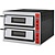 GGF Double Deck Electric Pizza Oven 18 kW, 12 x Ø 36 cm, 230 V, Rustic