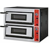 GGF Piec do pizzy 2-komorowy elektryczny 12 kW, 8 x Ø 36 cm, 230 V