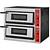 GGF Piec do pizzy 2-komorowy elektryczny 12 kW, 8 x Ø 36 cm, 230 V