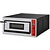 GGF Piec do pizzy 1-komorowy elektryczny 7,2 kW, 6 x Ø 30 cm, 230 V, rustykalny