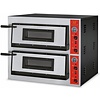 GGF Piec do pizzy 2-komorowy elektryczny 8,4 kW, 8 x Ø 30 cm, 230 V