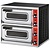 GGF Double Deck Electric Pizza Oven 4,4 kW, 2 x Ø 40 cm, 230 V