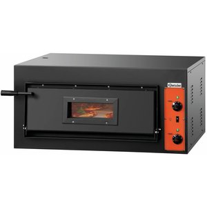 Bartscher Piec do pizzy 1-komorowy elektryczny 4,2 kW, 4 x Ø 30 cm, 380 V Bartscher Piec do pizzy 1-komorowy elektryczny 4,2 kW, 4 x Ø 30 cm, 380 V