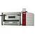 Diamond Single Deck Gas-Electric Pizza Oven 12040 Kcal/h 4 x Ø 33cm