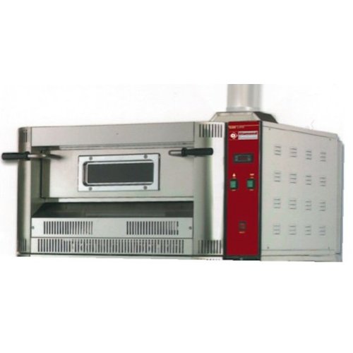 Diamond Single Deck Gas-Electric Pizza Oven 17200 Kcal/h 6 x Ø 33cm Diamond Single Deck Gas-Electric Pizza Oven 17200 Kcal/h 6 x Ø 33cm