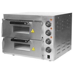CaterChef Piec do pizzy 2-komorowy elektryczny 2,5 kW CaterChef Piec do pizzy 2-komorowy elektryczny 2,5 kW