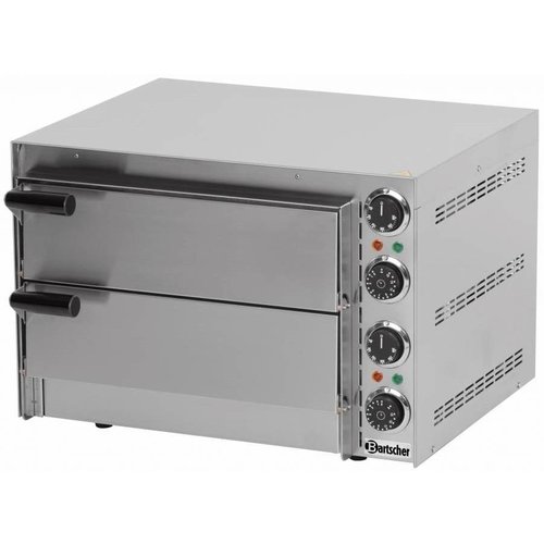 Bartscher Double Deck Electric Pizza Oven 2,7 kW, 2 x Ø 35 cm Bartscher Double Deck Electric Pizza Oven 2,7 kW, 2 x Ø 35 cm