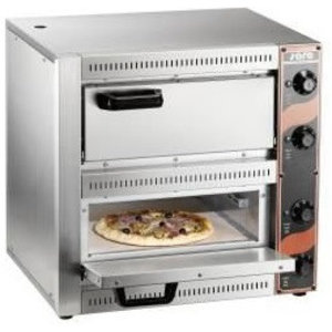 Saro Piec do pizzy 2-komorowy elektryczny 5 kW, 2 x Ø 33 cm Saro Piec do pizzy 2-komorowy elektryczny 5 kW, 2 x Ø 33 cm
