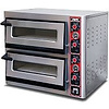 Saro Piec do pizzy 2-komorowy elektryczny 10 kW, 4 x Ø 30 cm