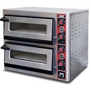 Saro Piec do pizzy 2-komorowy elektryczny 12 kW, 12 x Ø 30 cm Saro Piec do pizzy 2-komorowy elektryczny 12 kW, 12 x Ø 30 cm