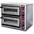 Saro Piec do pizzy 2-komorowy elektryczny 12 kW, 12 x Ø 30 cm