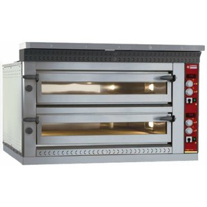 Diamond Piec do pizzy 2-komorowy elektryczny 18 kW, 12 x Ø 35 cm