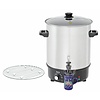 Bartscher Mulled wine pot, bl.w. canner30L,SS