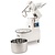 Hendi Spiral Mixer with Removable Bowl and Tilting Head 41 L, 1,1 kW