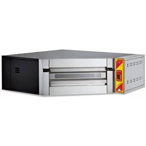 GGF Piec do pizzy 1-komorowy elektryczny 11,8 kW, 7 x Ø 36 cm, 400 V