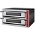 GGF Double Deck Electric Pizza Oven 26,4 kW, 18 x Ø 36 cm, 400 V, Rustic