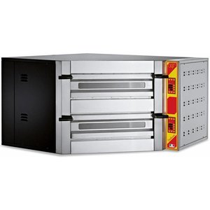 GGF Piec do pizzy 2-komorowy elektryczny 23,6 kW, 14 x Ø 36 cm, 400 V GGF Piec do pizzy 2-komorowy elektryczny 23,6 kW, 14 x Ø 36 cm, 400 V