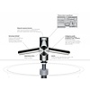 Dyson Automatic Integrated, Infrared Hand Dryer 1 kW, Silver with HEPA Filter