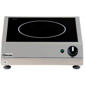 Bartscher Countertop Electric Hob with 1 Hot Zone, 3 kW Bartscher Countertop Electric Hob with 1 Hot Zone, 3 kW